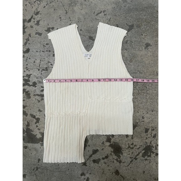 Helmut Lang Asymmetric Knit Top - Picture 6 of 9